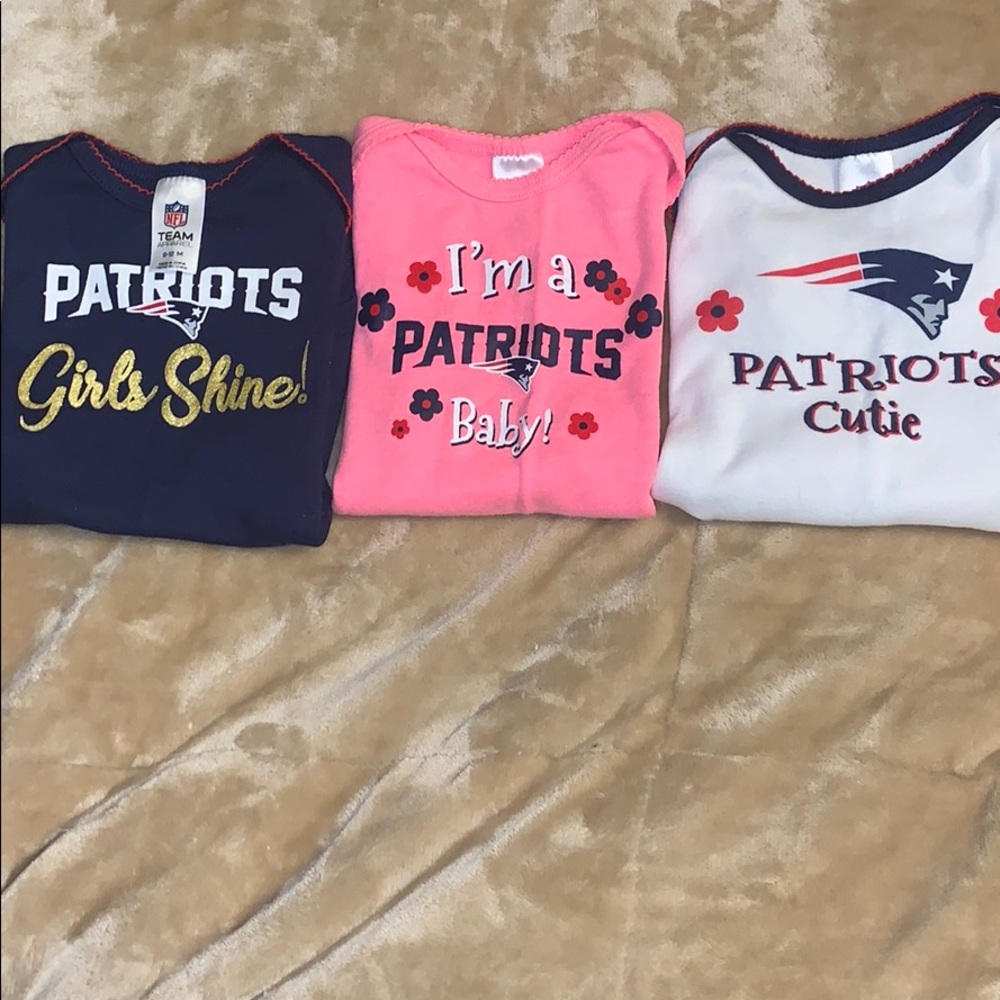 Patriots bundle of Onesies